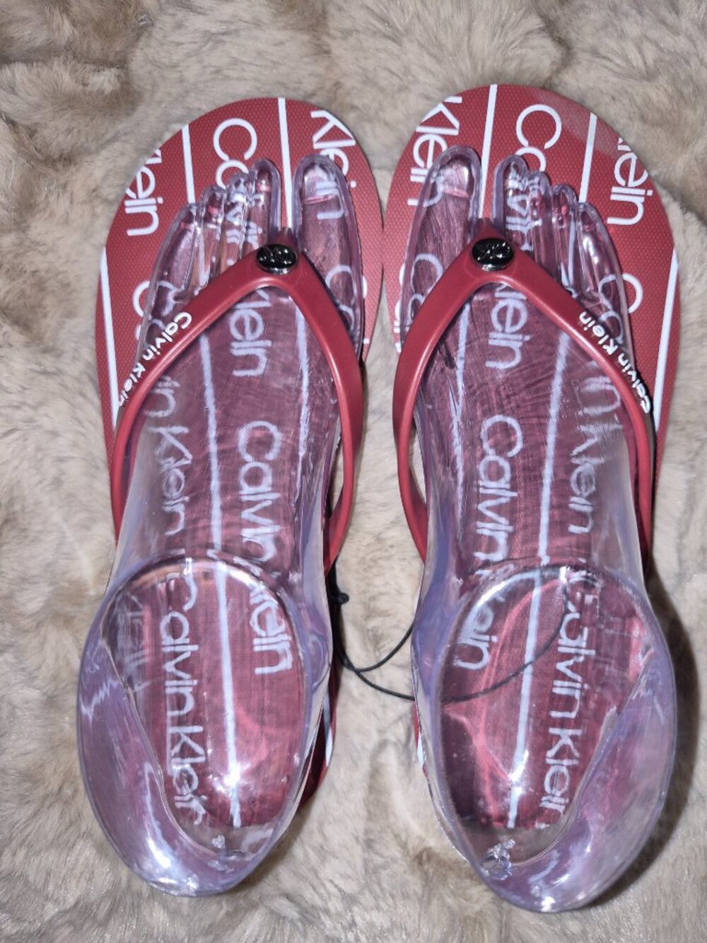 Calvin Klein Flip Flops - Picture 3 of 6